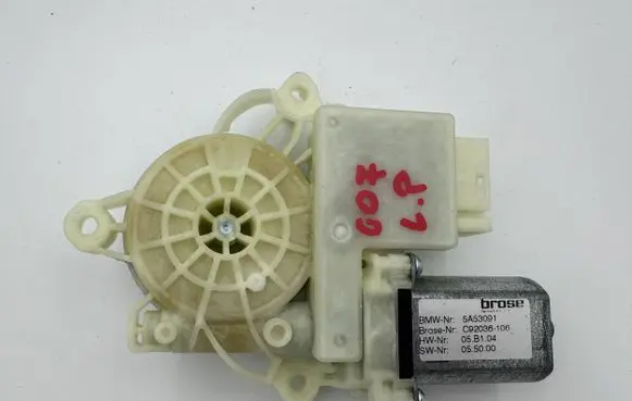 BMW X7 G07 Front door window regulator motor 5A53091 C92036106 05B104
