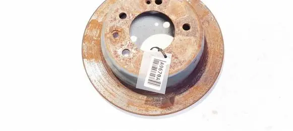 KIA Ceed Rear brake disc neventiliuojamas