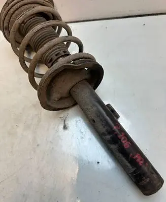 Peugeot 206 Front shock absorber with coil spring 78675645