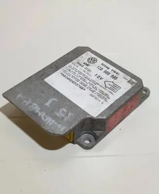 Seat Alhambra (Mk1) Airbag control unit/module 1C0909605 38010214A 5WK43121