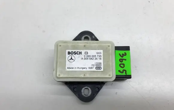 Mercedes-Benz E W212 ESP acceleration yaw rate sensor 0265005735 7019950