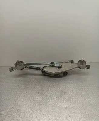 Front wiper linkage and motor