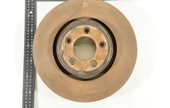 Jaguar XF X250 Front brake disc 5W931125BC