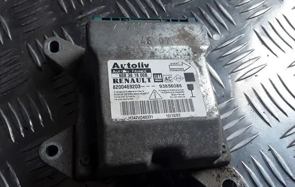Renault Trafic II (X83) Airbag control unit/module 8200469203 608361600