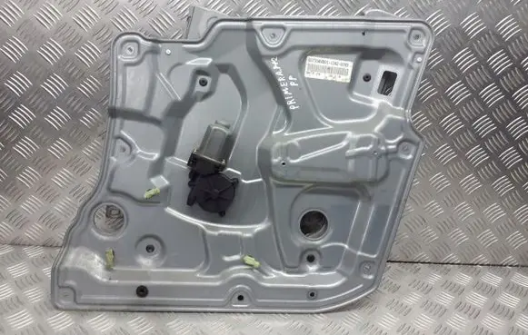 Nissan Primera Front door window regulator with motor 80770AV601