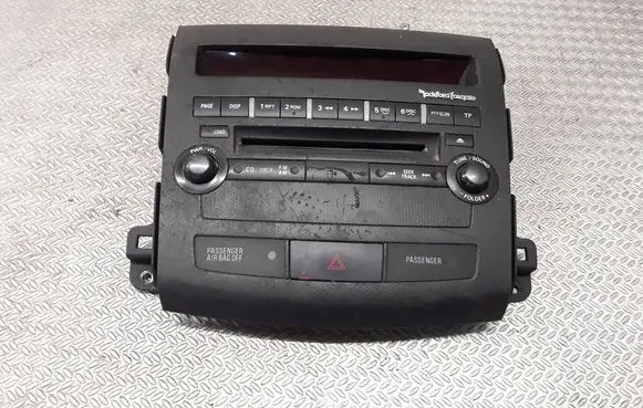 Mitsubishi Outlander Radio/CD/DVD/GPS head unit 8002A539XA 7L27A 3859546