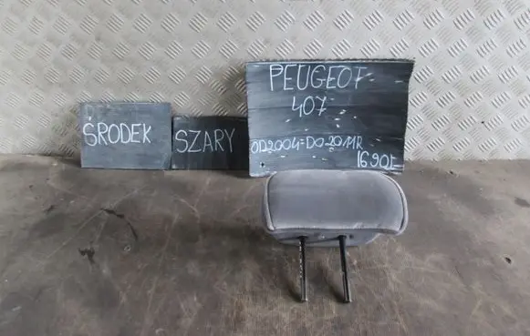 Peugeot 407 Rear seat headrest 