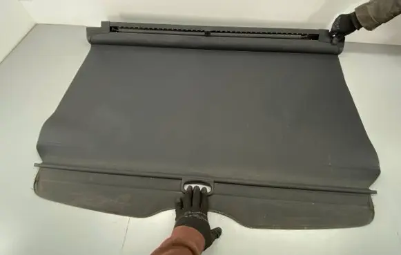 Parcel shelf load cover