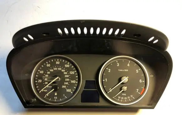 BMW 5 E60 E61 Speedometer (instrument cluster) 9177253 62119177253 110080213