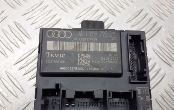 Audi A6 S6 C6 4F Door control unit/module 4F0959793B