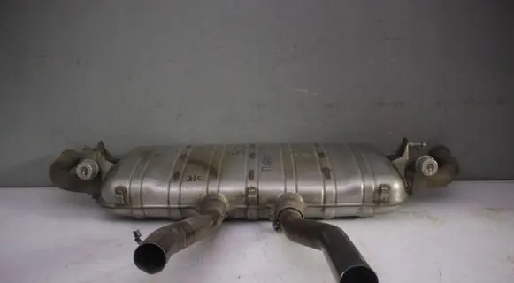 Porsche Cayenne (92A) Rear muffler/silencer tail pipe 