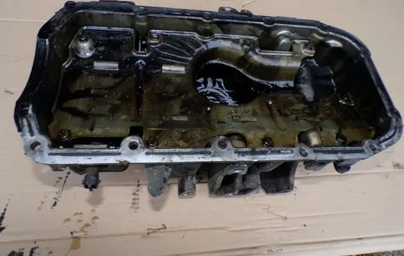 Opel Vectra C Oil sump 55194355