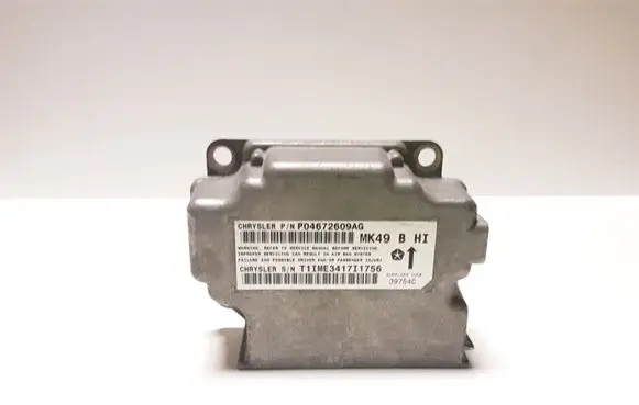 Jeep Compass Airbag control unit/module P04672609AG T1IME3417I1756 39754C