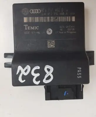 Audi A6 S6 C6 4F Gateway control module 4F0907468D 4F0910468A