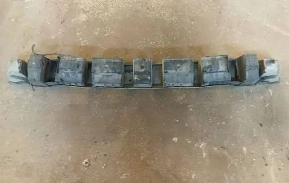 Rear bumper support beam