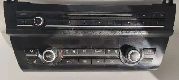 BMW 5 F10 F11 Climate control unit 9352761 0001958680 900256340022