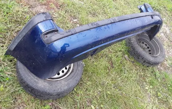 Peugeot 807 Rear bumper 1484204077