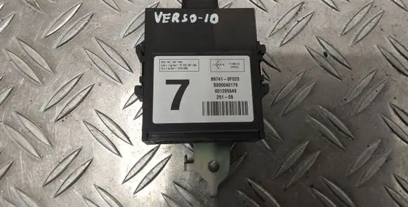 Toyota Verso Door control unit/module 897410F020