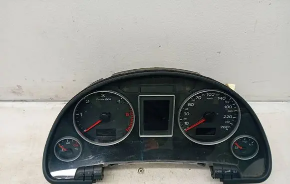 Audi A4 S4 B7 8E 8H Speedometer (instrument cluster) 8E0920901D 9392000804 0263626090