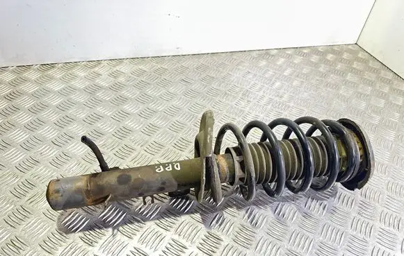 Front shock absorber with coil spring