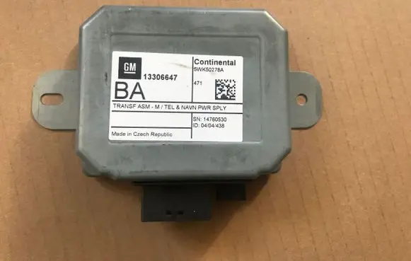 GPS navigation control unit/module