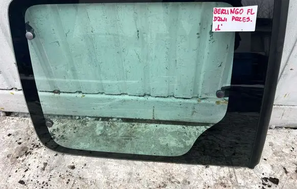 Citroen Berlingo Sliding door window/glass 43R000016 DOT211M75AS2