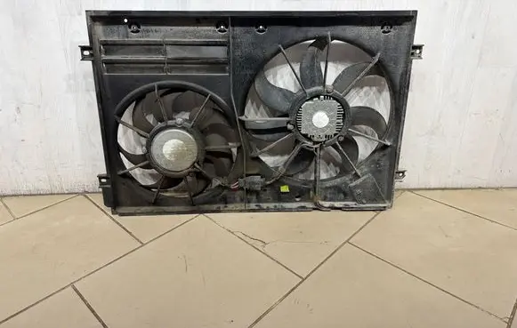 Volkswagen PASSAT B6 Electric radiator cooling fan 1K0121223