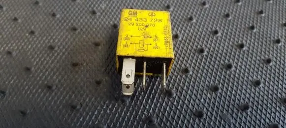Opel Zafira A Other relay 24433728 29200076