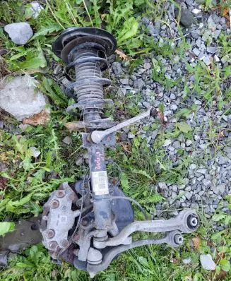 Mercedes-Benz E W212 Front wheel hub spindle knuckle a2123203813