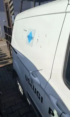 Ford Transit Courier Side sliding door FROZENWHITE