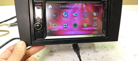 Audi A6 S6 C5 4B Radio/CD/DVD/GPS head unit DDX4017DAB KENWOOD 2DIN