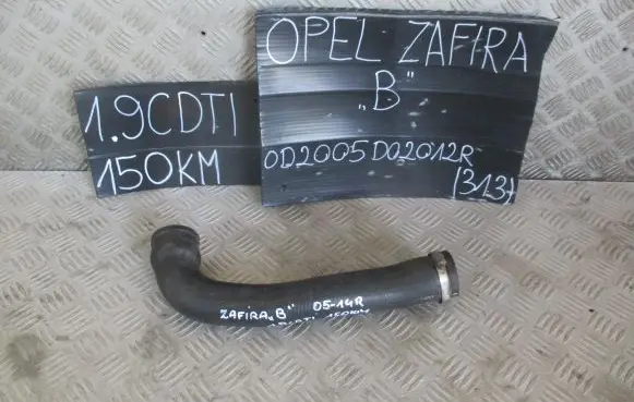 Opel Zafira B Intercooler hose/pipe