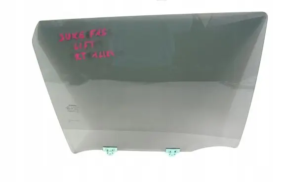 Nissan Juke I F15 Front door window glass four-door