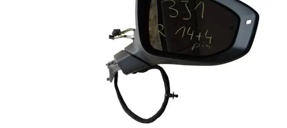 Front door electric wing mirror