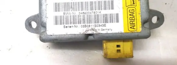 BMW 7 E65 E66 Airbag control unit/module 65.77-6920478
