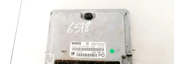 Opel Zafira A Engine control unit/module 0281010268 24417169