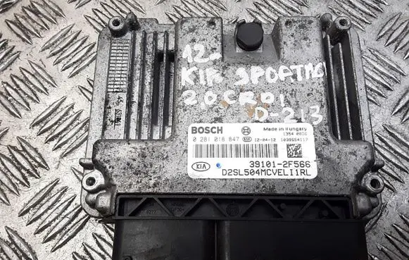 KIA Sportage Engine control unit/module 391012f566 0281018847