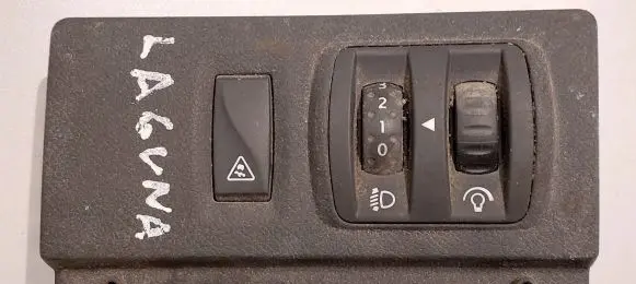 Renault Laguna III Headlight level height control switch 648450002R 1001179 37863X
