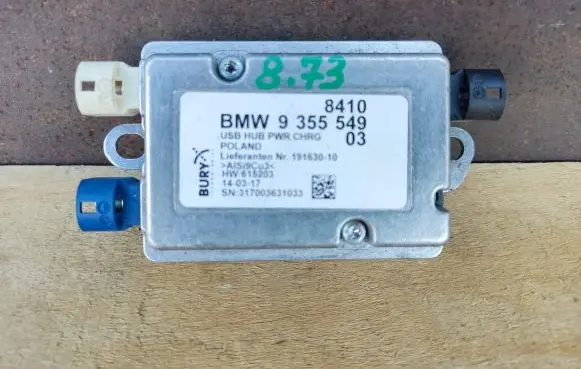 BMW 5 G30 G31 G38 USB control unit 9355549 84109355549