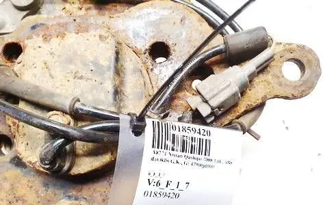 Nissan Qashqai ABS rear brake sensor 47900jd000