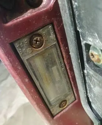 Dodge Grand Caravan Number plate light