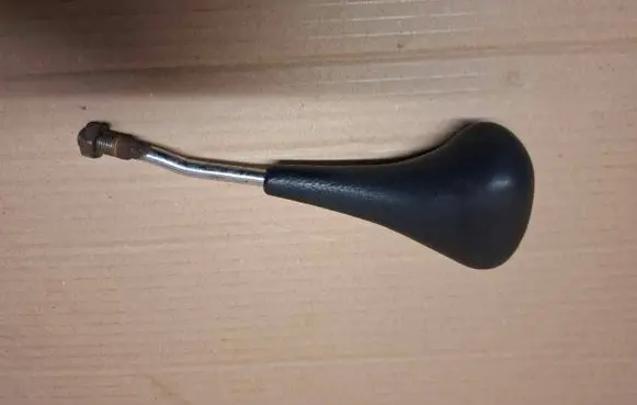 Mercedes-Benz 280 450 W116 Gear lever shifter trim leather/knob 