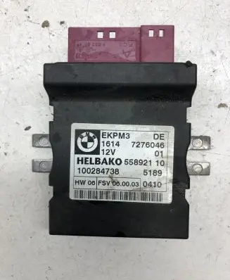 BMW X5 E70 Fuel injection pump control unit/module 16147276046 7276046 55892110