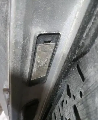 Citroen C5 Number plate light