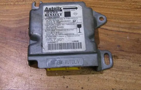 Renault Scenic I Airbag control unit/module 550569000 7700418434d