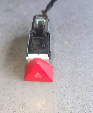 Volkswagen Caddy Hazard light switch 1T0953509