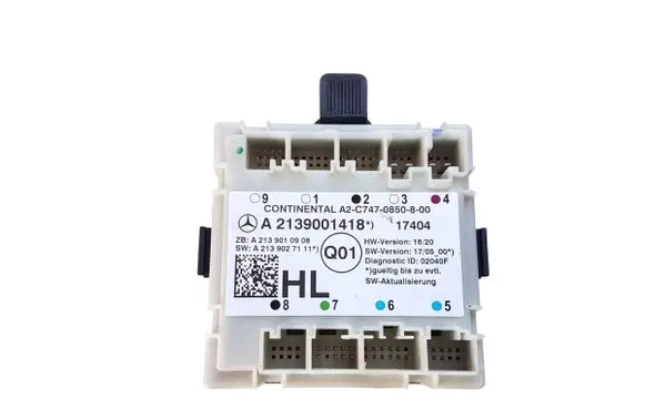 Mercedes-Benz E W213 Door control unit/module A2139001418