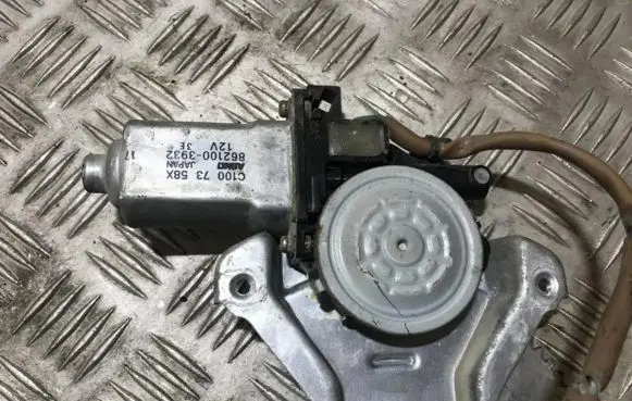 Rear door window regulator motor