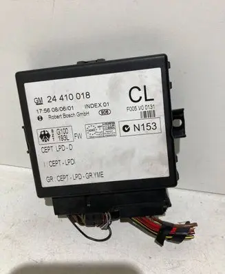 Opel Zafira A Comfort/convenience module 24410018