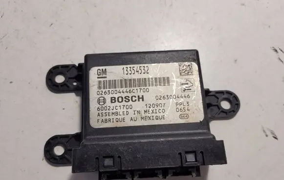Opel Zafira C Parking PDC control unit/module 13354532 6002JC1700 0263004446